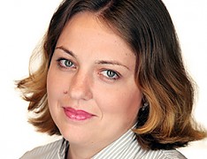 На фото - Елена Дробот