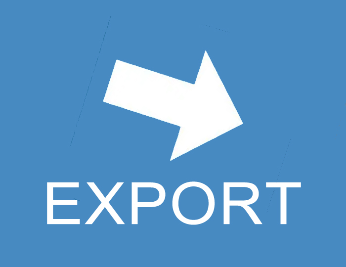 Прямой экспорт. Export it.