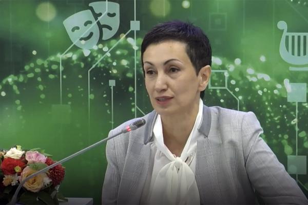 Форум "Ребус 2025". На фото: заместитель директора по инновациям и учебной работе НИИСФ РААСН, руководитель Университета Минстроя Алина Постовалова Форум "Ребус 2025". На фото: заместитель директора по инновациям и учебной работе НИИСФ РААСН, руководитель Университета Минстроя Алина Постовалова