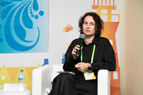 TLDCON 2025. На фото: заместитель начальника юридического отдела Координационного центра доменов .RU/.РФ Наталья Киселева TLDCON 2025. На фото: заместитель начальника юридического отдела Координационного центра доменов .RU/.РФ Наталья Киселева