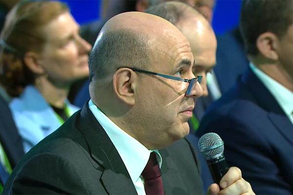 На фото: председатель правительства Михаил Мишустин